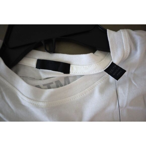 ATM Anthony Thomas Melillo Women's Sz XS White Relaxed S/S Baby Tee T-Shirt - Picture 4 of 7